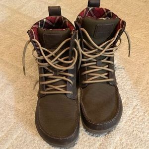 Lems Boulder Boots Hiking 44 EU 10.5 Timber Brown